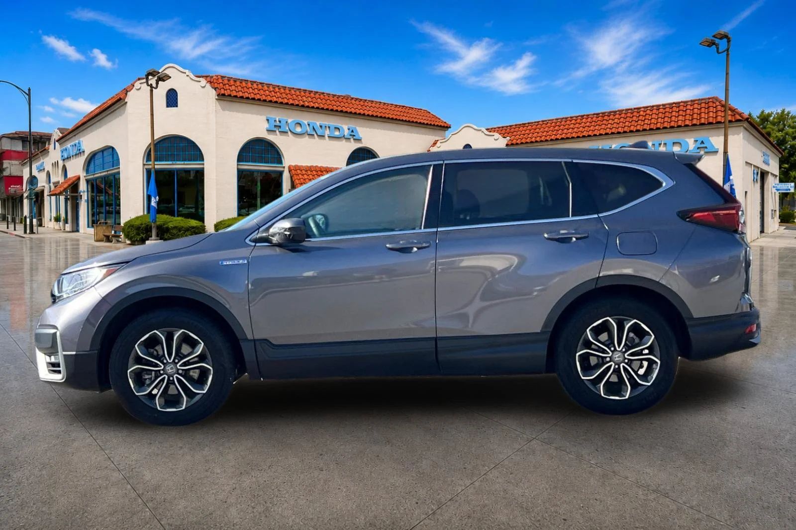 Certified Used 2021 Modern Steel Metallic Honda EX image 7