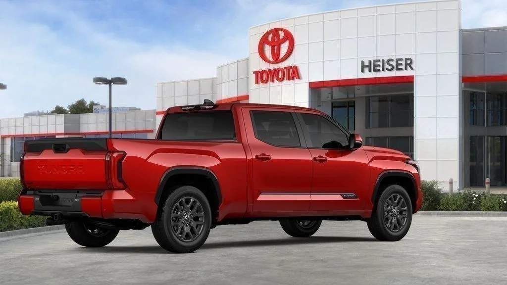 New 2026 Red Toyota Platinum image 12
