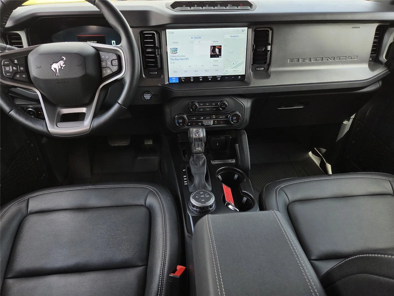 Used 2025 Shadow Black Ford Badlands image 9