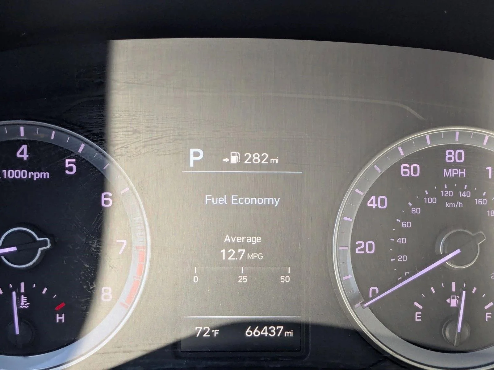 Used 2019 Machine Gray Hyundai SEL image 11