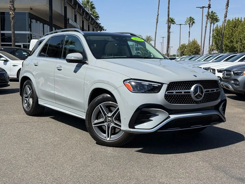 Certified Used 2024 Gray Mercedes-Benz GLE 450 image 1