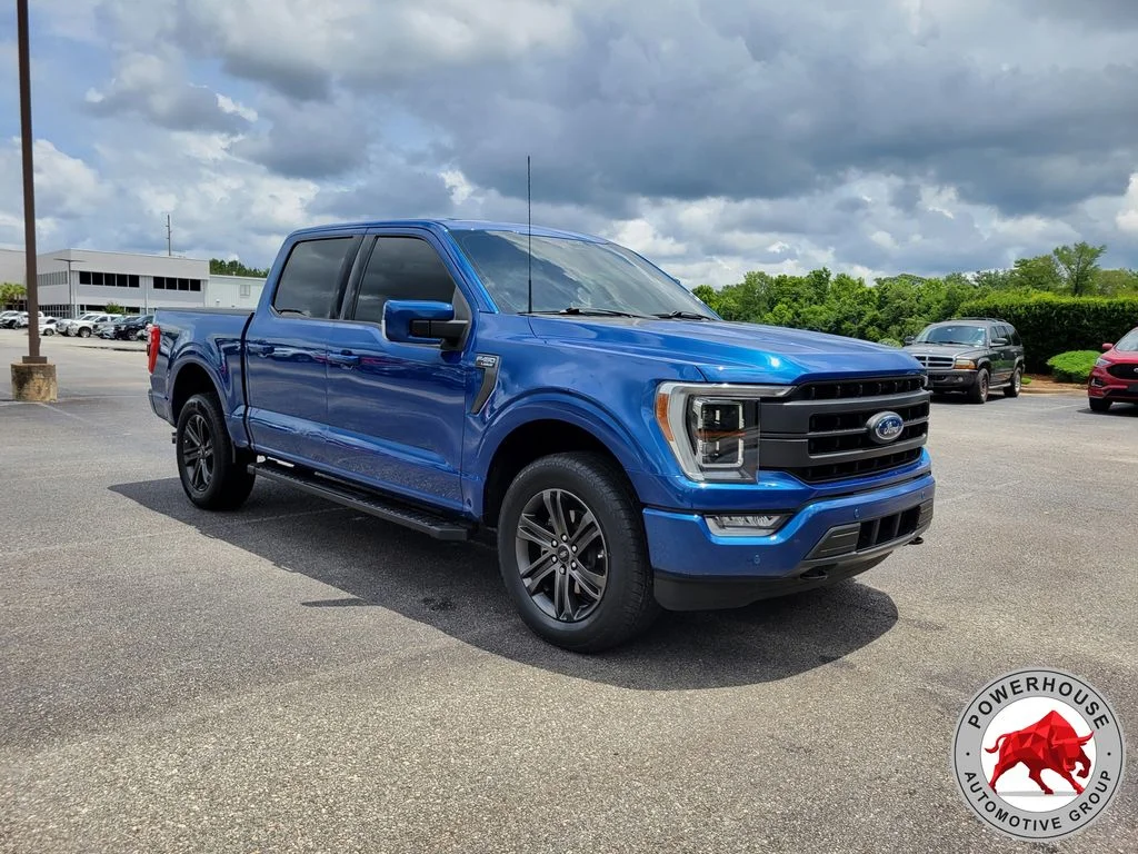 Used 2022 Blue Ford Lariat image 8