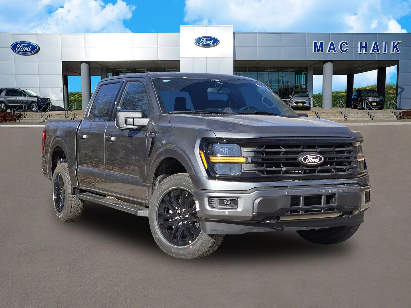 New 2026 Carbonized Gray Metallic Ford XLT image 1