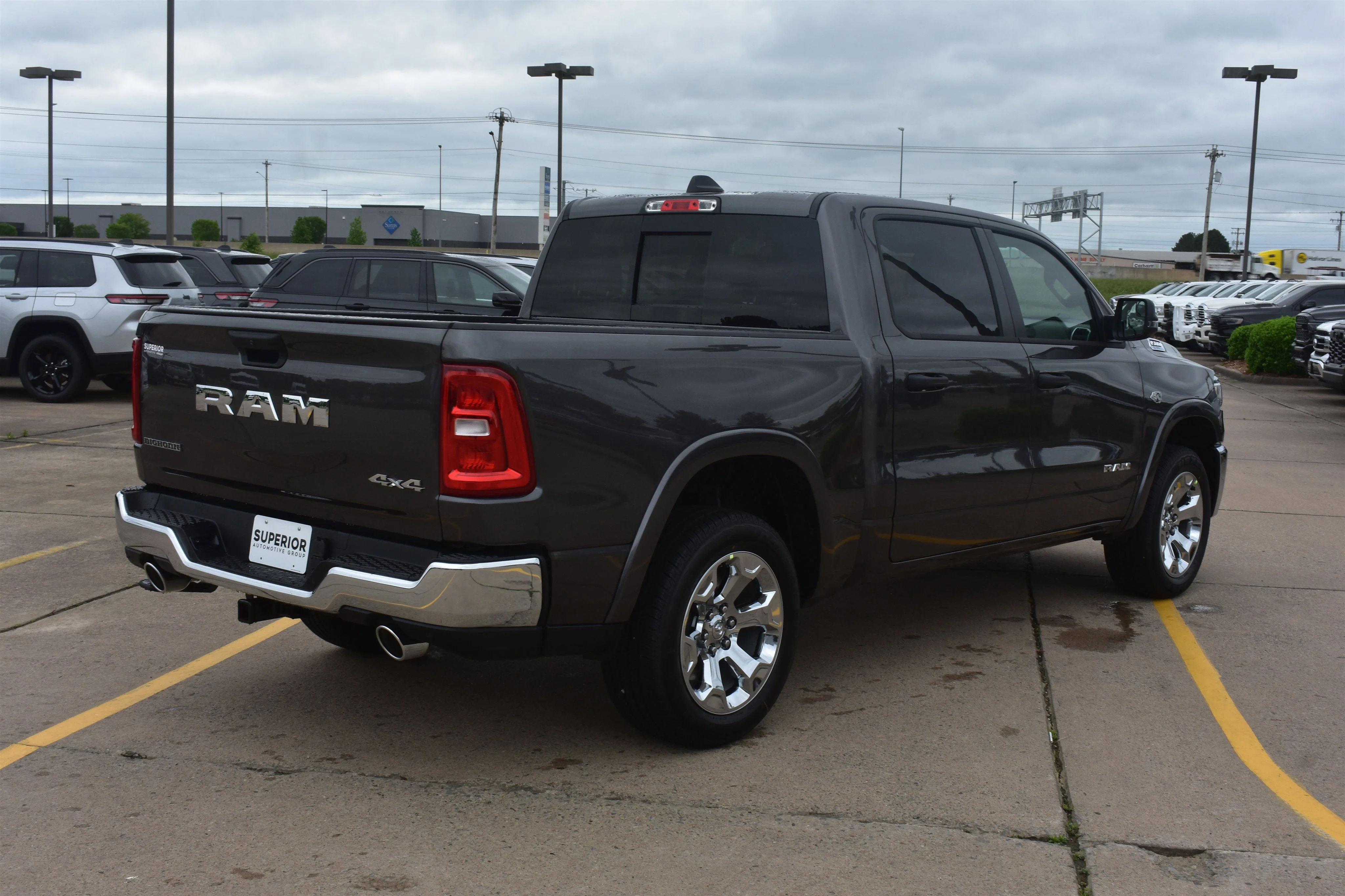New 2026 Granite Crystal Metallic Clearcoat Ram Big Horn image 5