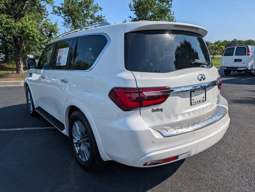 Used 2019 Moonstone White INFINITI LUXE image 6