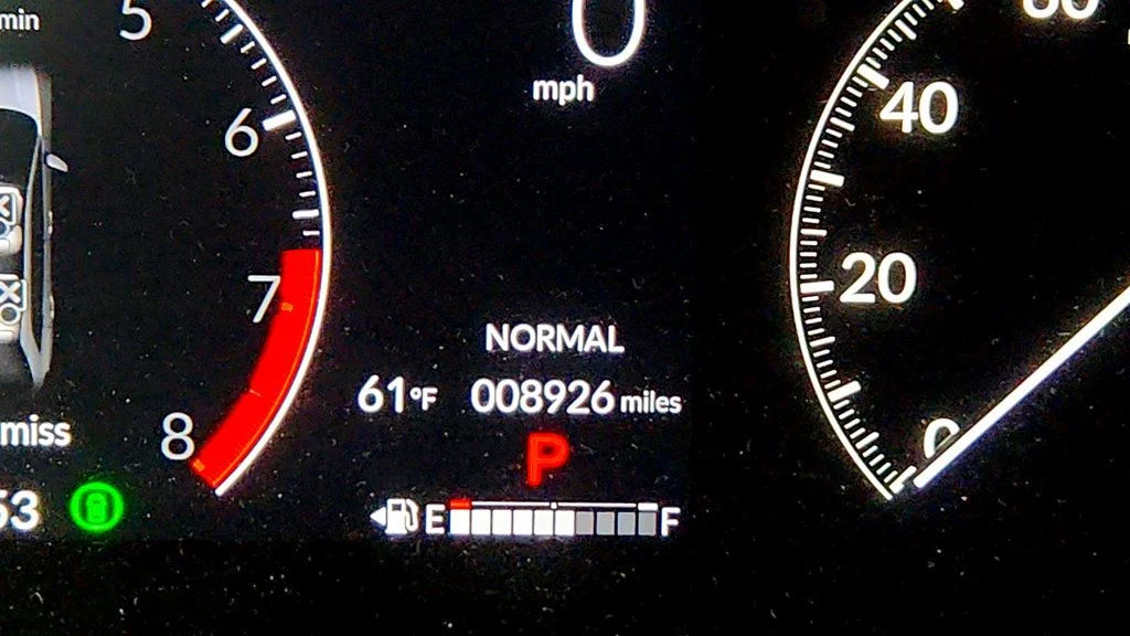 Used 2025 Crystal Black Pearl Honda Sport AWD CVT image 15