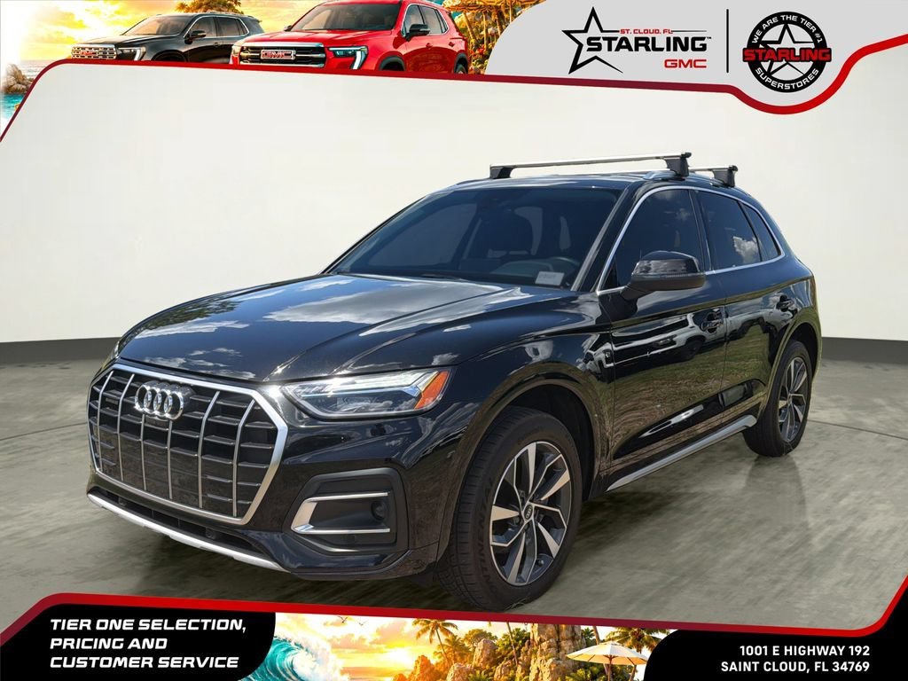 Used 2021 Black Audi Premium Plus 45 TFSI quattro S tronic image 1