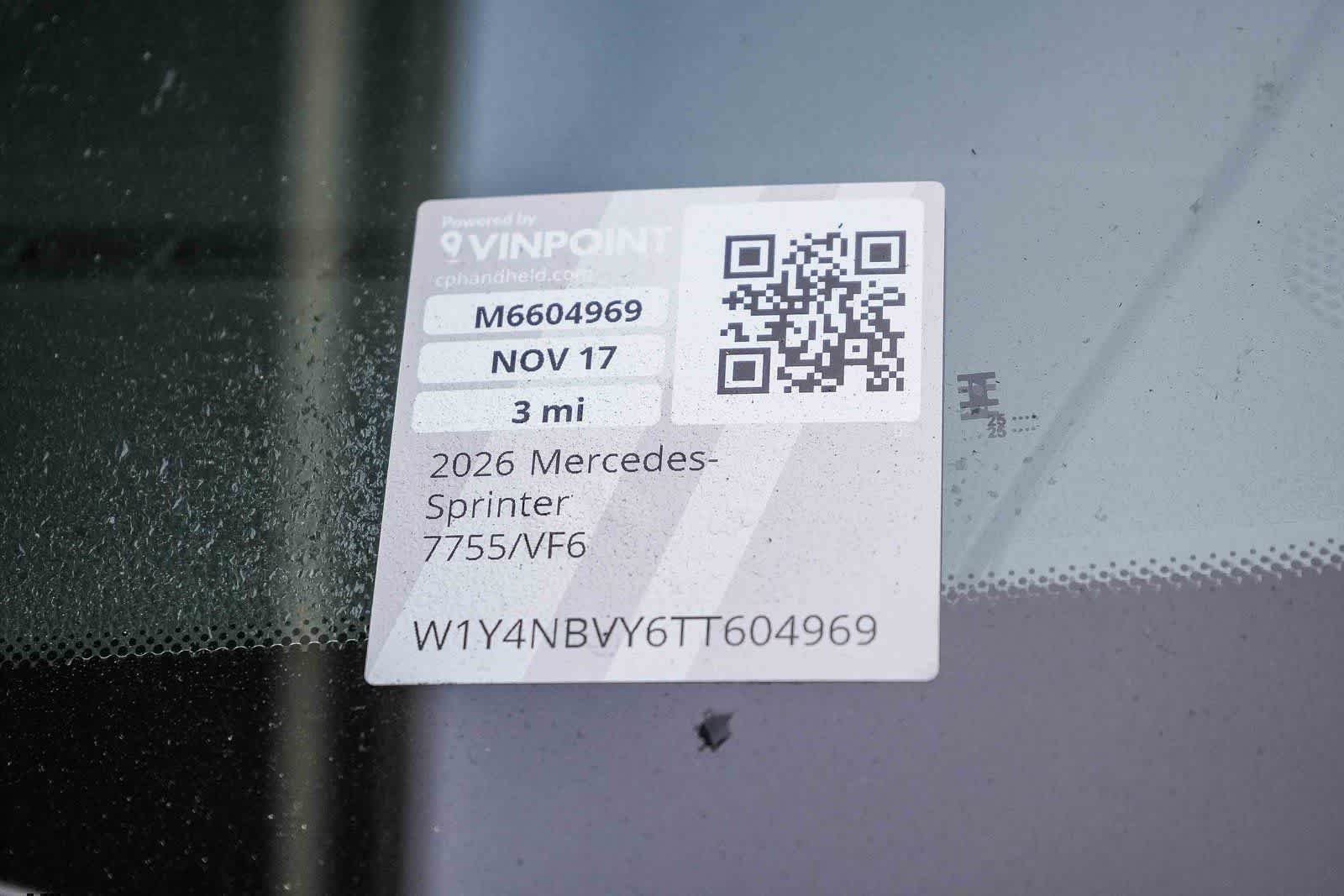 New 2026 Tenorite Gray Metallic Mercedes-Benz Cargo 144WB High Roof AWD 2.0L I4 Diesel Turbo HO image 27