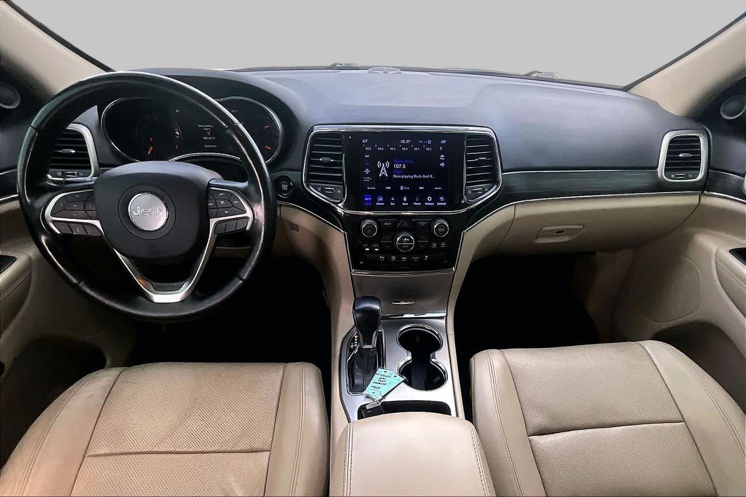 Used 2021 Bright White Clearcoat Jeep Limited image 15