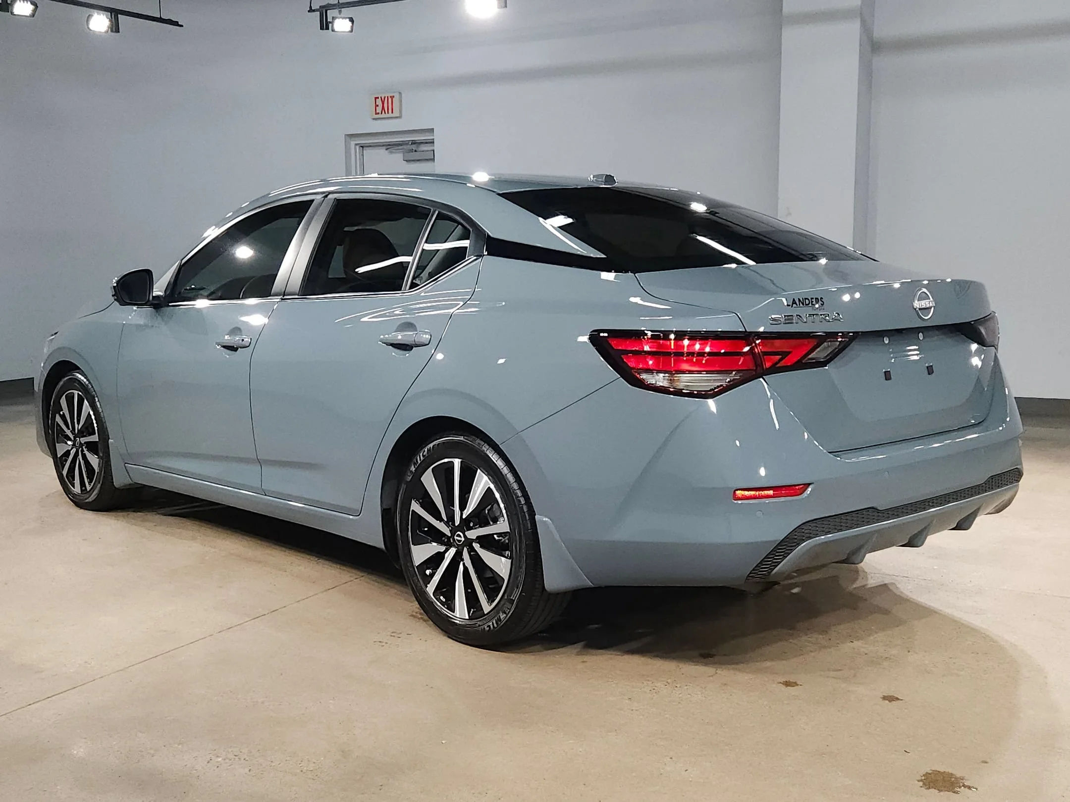 Used 2025 Atlantic Gray Metallic Nissan SV image 5