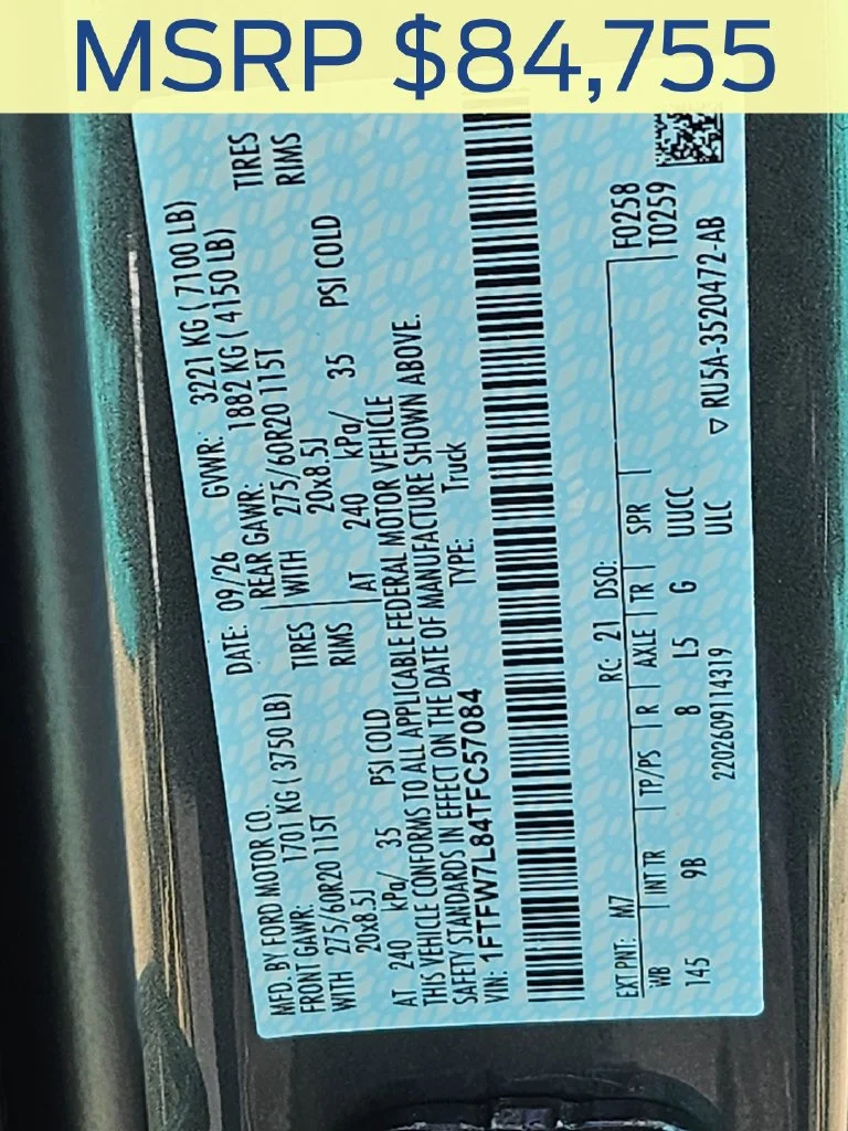 New 2026 Carbonized Gray Metallic Ford Platinum® image 39