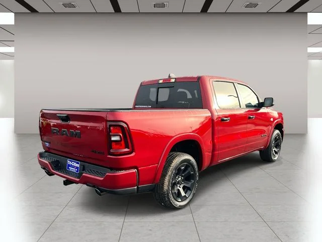 New 2026 Molten Red Pearl-Coat Exterior Paint RAM Big Horn/Lone Star image 3