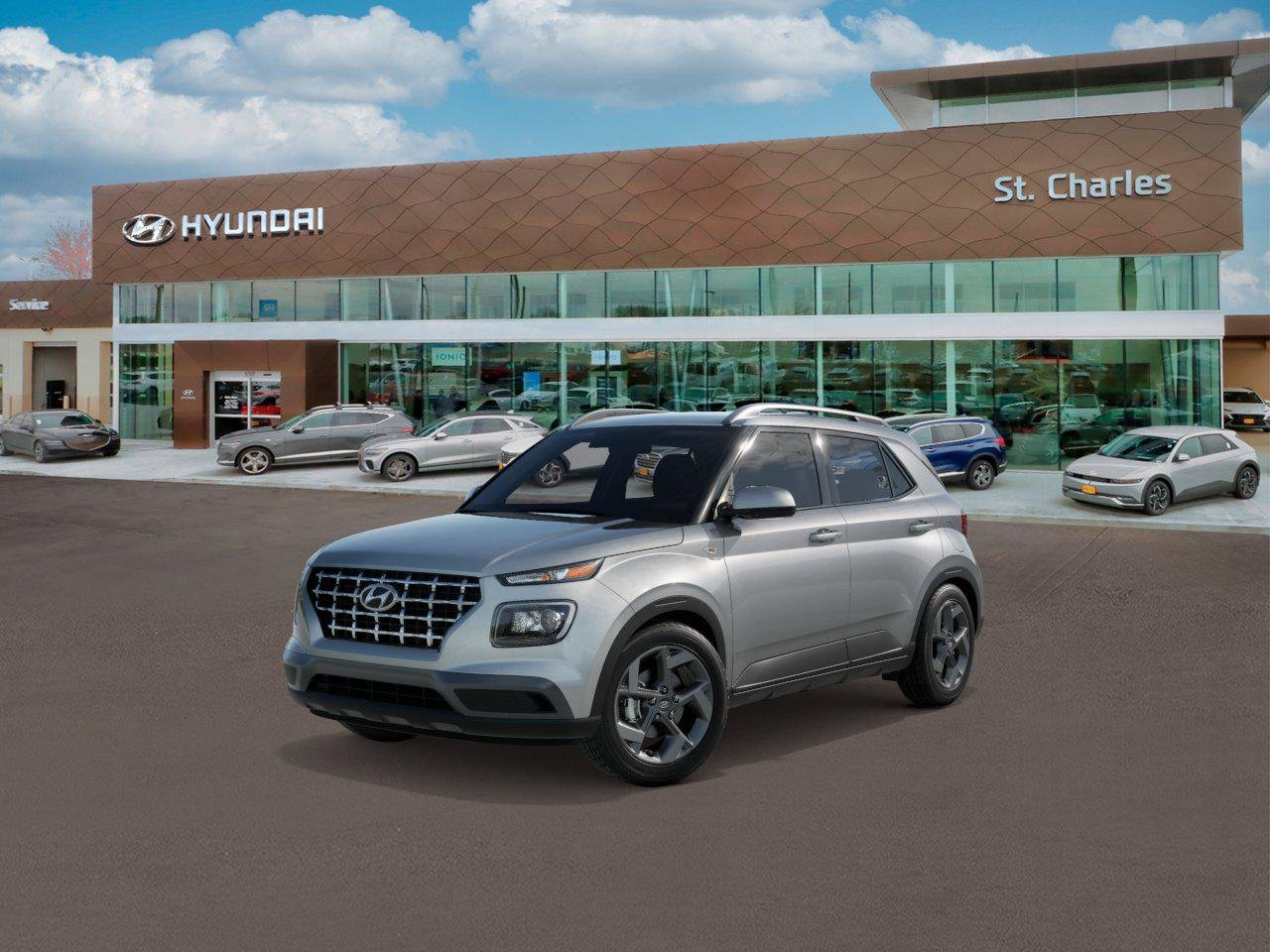 New 2026 Shimmering Silver Hyundai SEL image 1