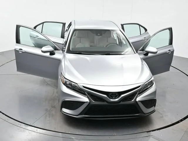 Used 2022 Celestial Silver Toyota SE image 42
