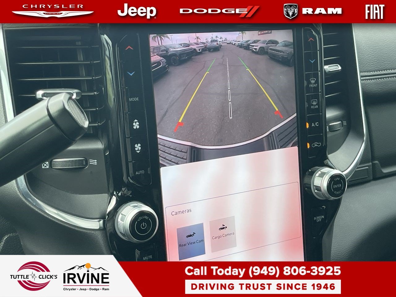 Used 2025 Bright White Clearcoat Ram Laramie image 38
