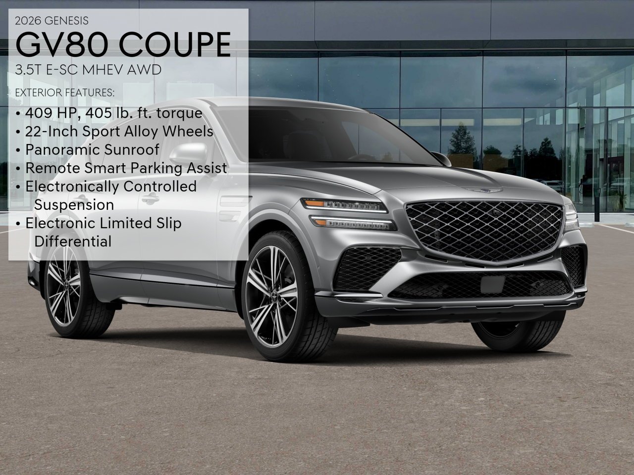 New 2026 Savile Silver Genesis 3.5T E-SC MHEV image 3