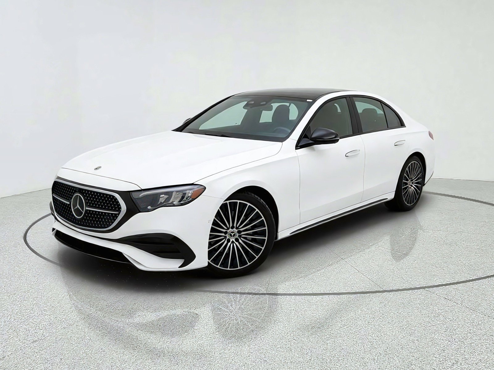 Certified Used 2026 Polar White Mercedes-Benz E 350 image 1