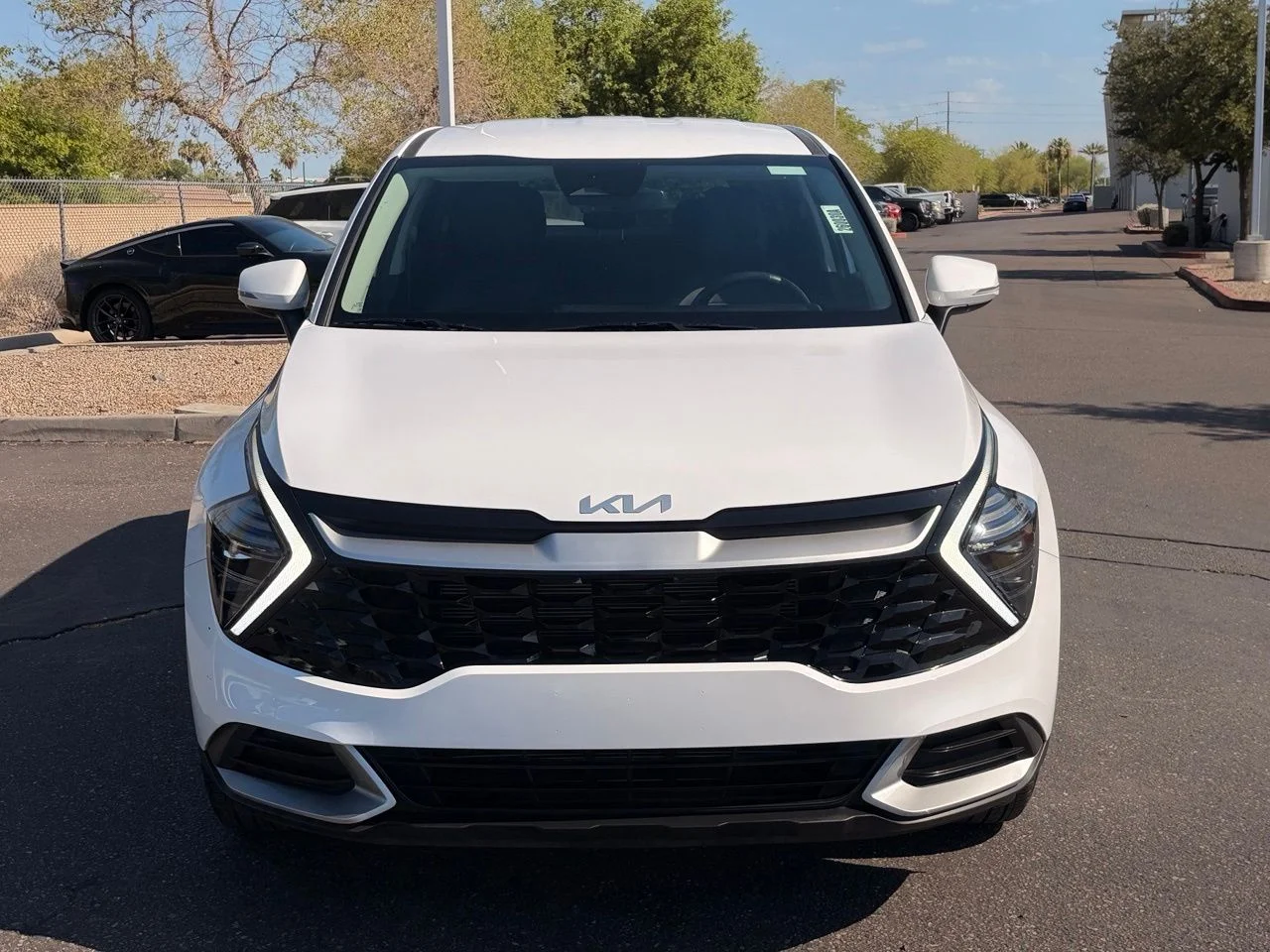 Used 2025 Glacial White Pearl Kia EX image 8