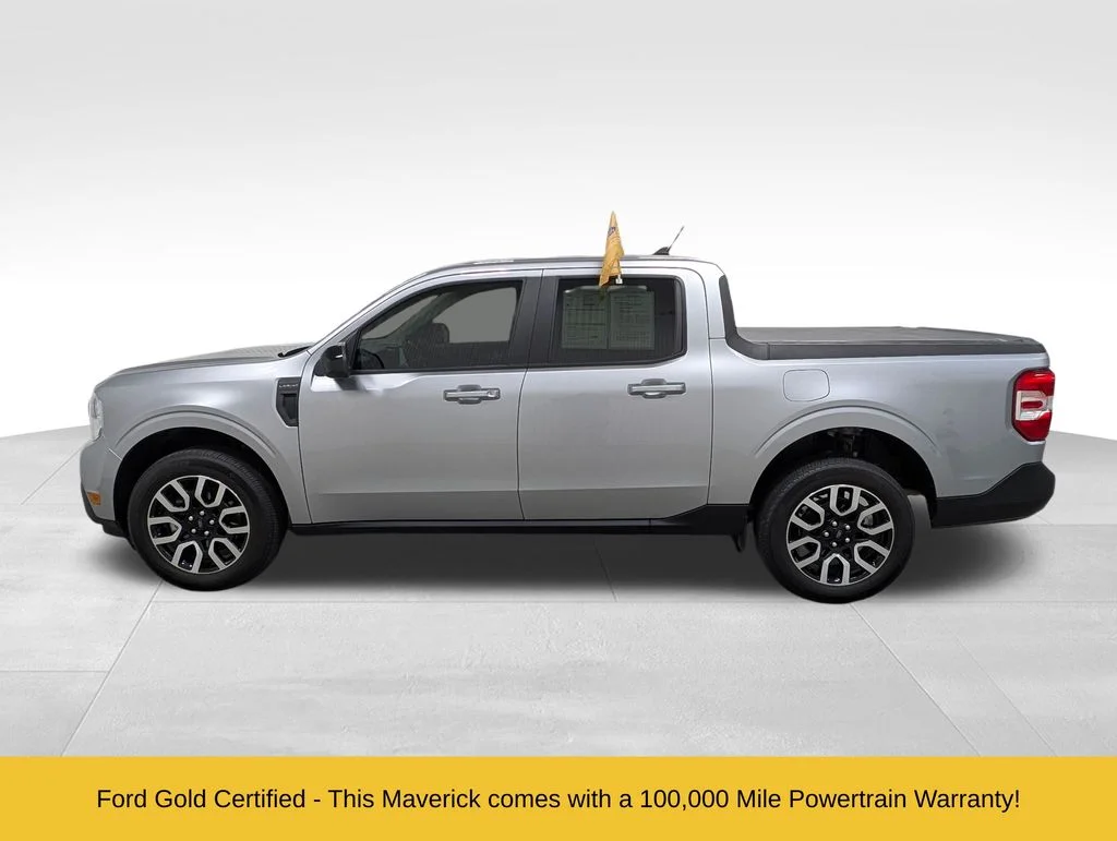 Certified Used 2024 Iconic Silver Metallic Ford Lariat image 1