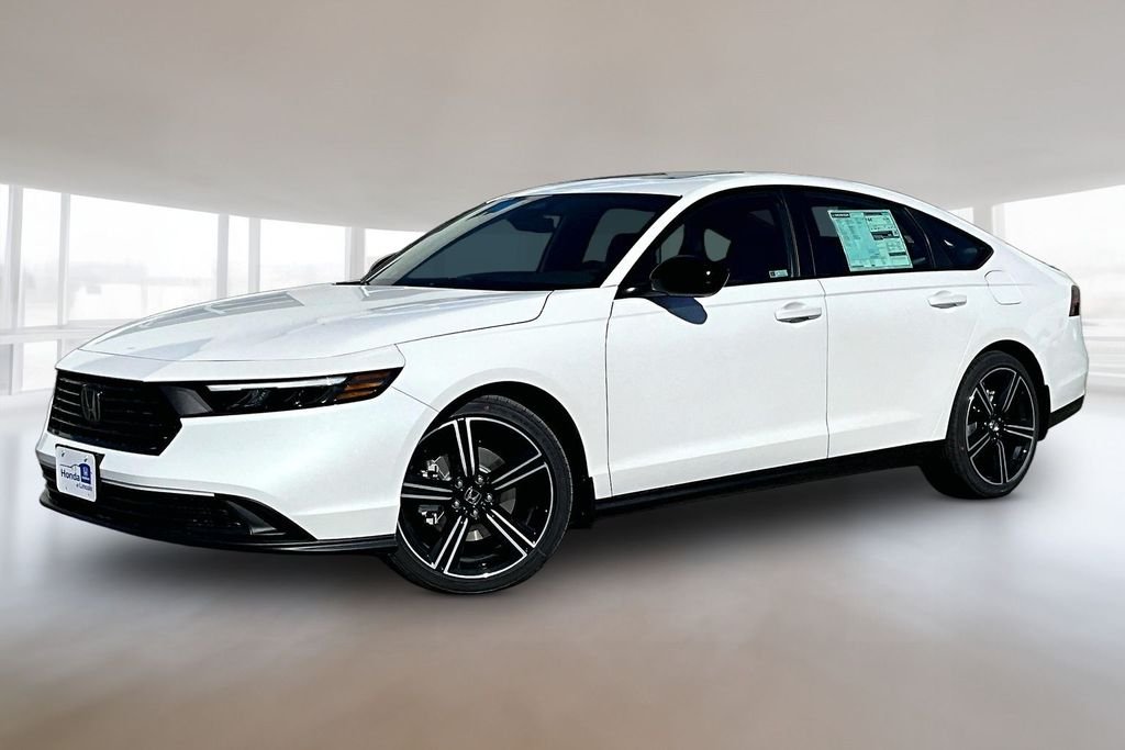 New 2026 Platinum White Pearl Honda Sport image 1