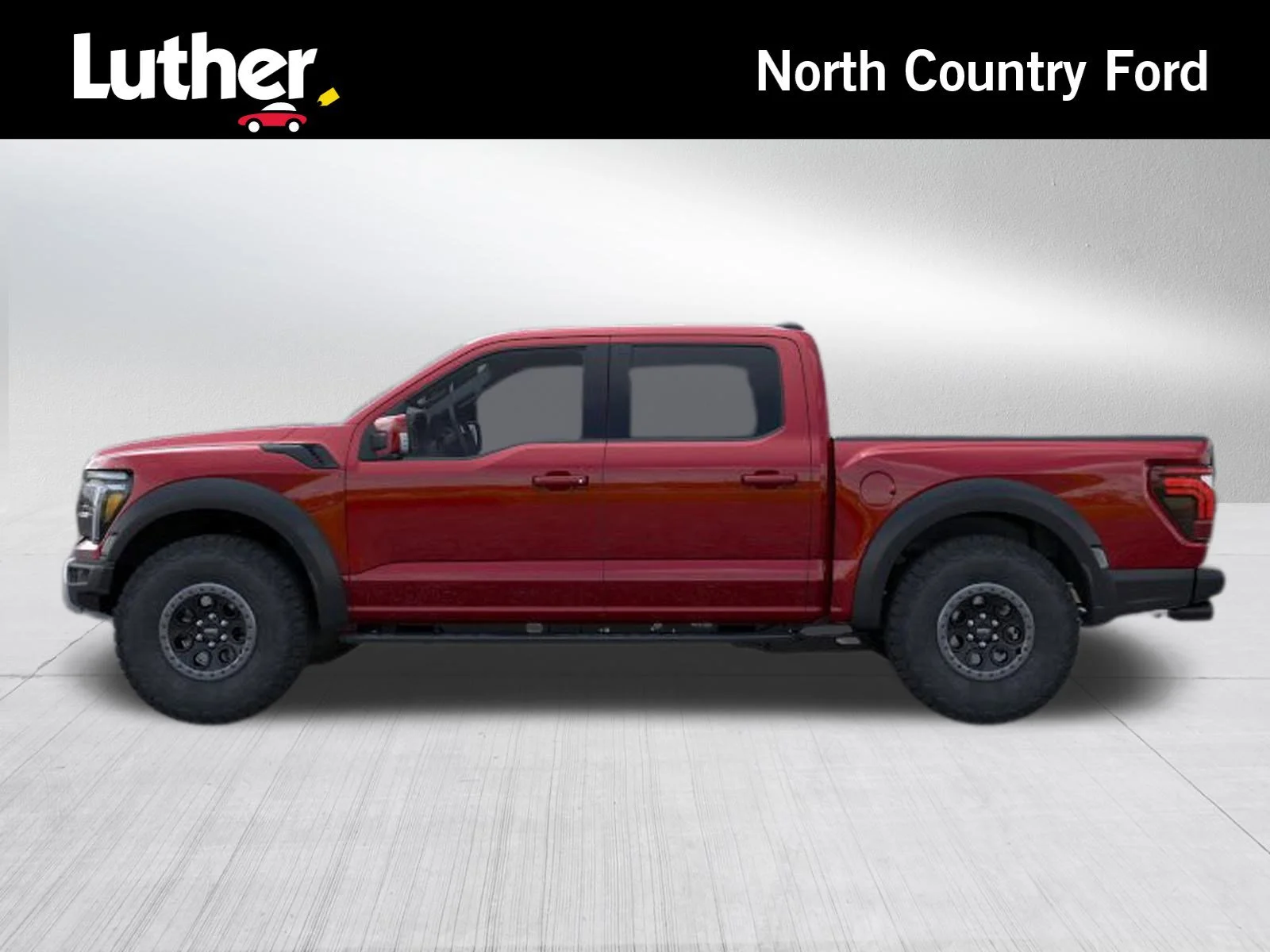New 2025 Rapid Red Metallic Tinted Clearcoat Ford Raptor® image 3