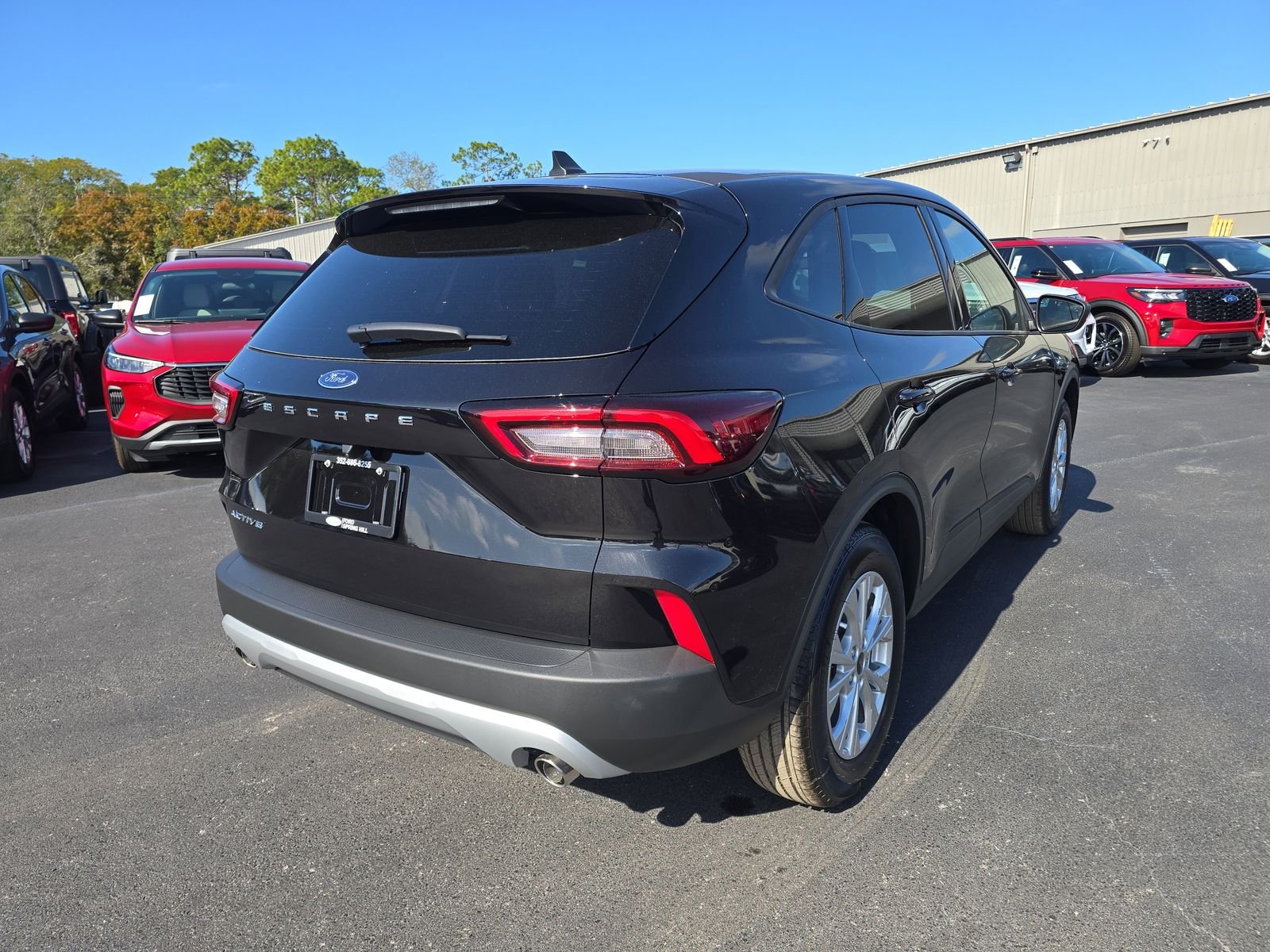 New 2026 Agate Black Metallic Ford Active image 4