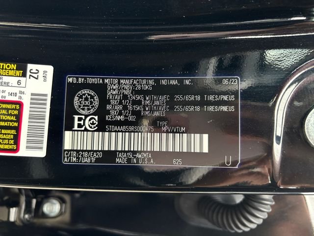 Used 2024 Midnight Black Toyota XLE image 25