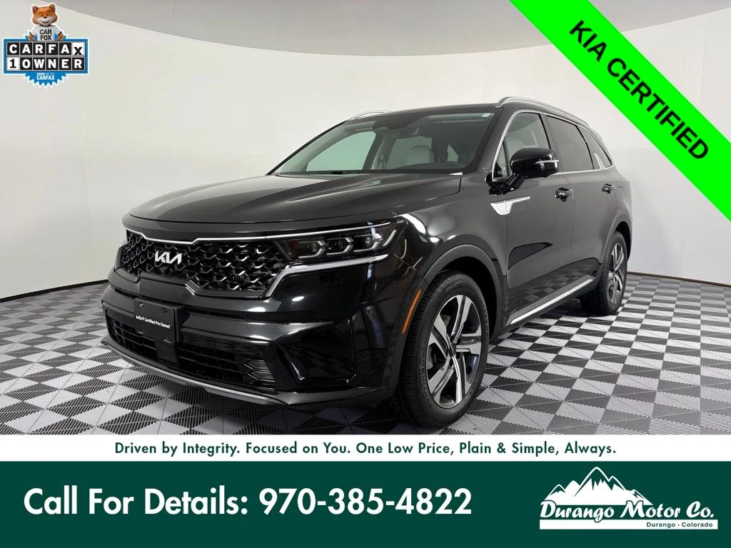 Certified Used 2023 Black Kia SX Prestige image 1
