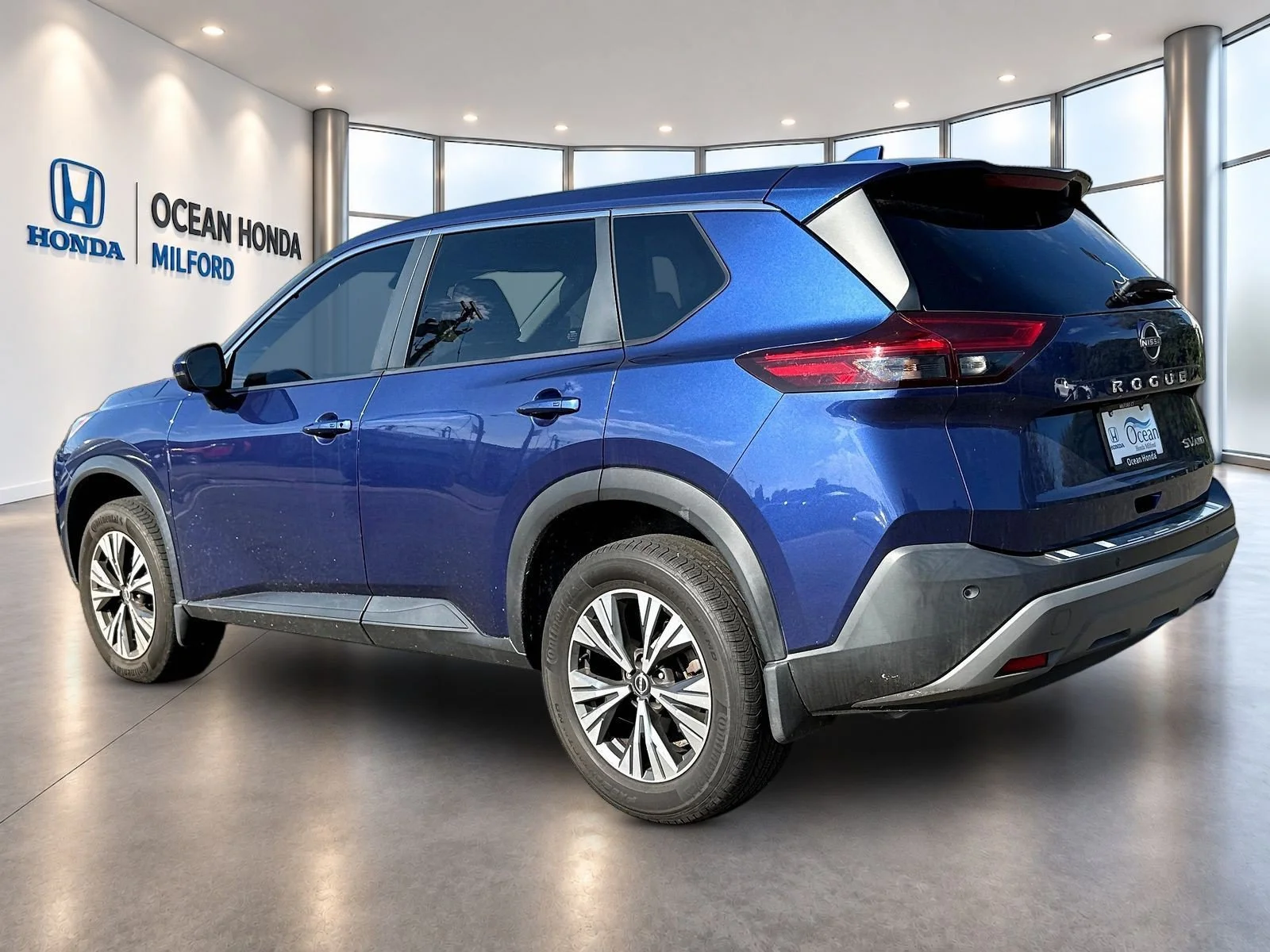 Used 2023 Caspian Blue Metallic Nissan SV image 8
