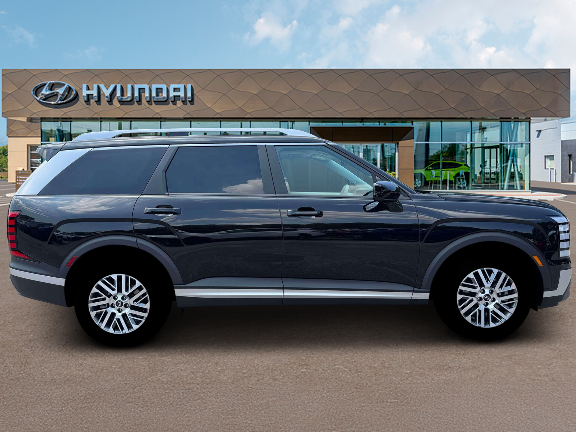 New 2026 Abyss Black Pearl Hyundai SEL AWD image 9