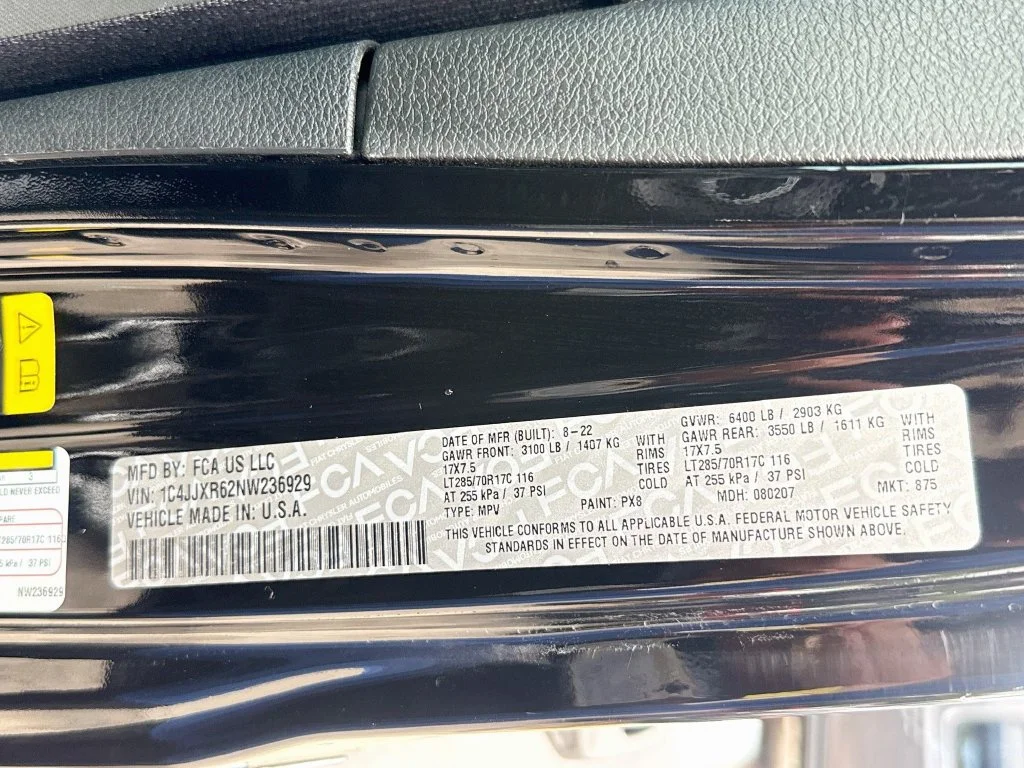 Used 2022 Black Jeep Unlimited Rubicon 4xe image 36