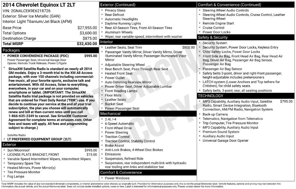 Used 2014 Silver Ice Metallic Chevrolet LT image 7