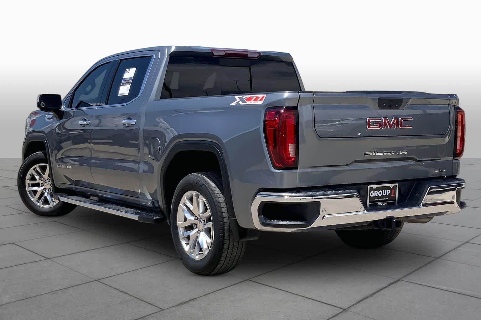 Used 2021 Satin Steel Metallic GMC SLT image 12