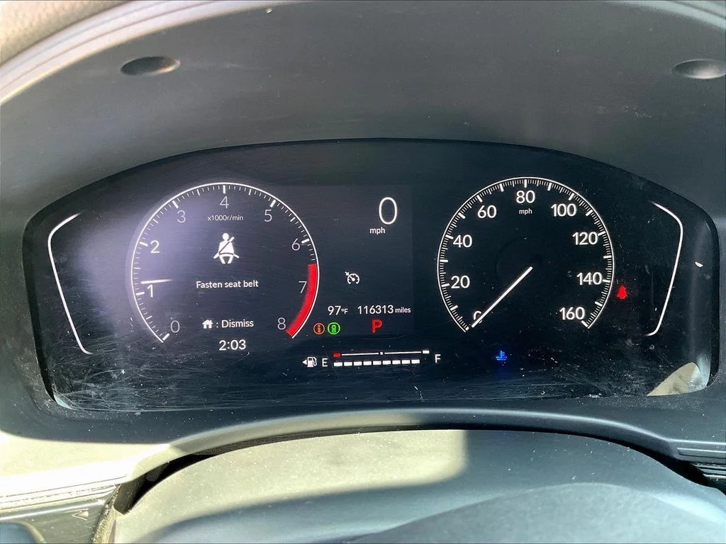 Used 2022 Blue Honda EX image 6