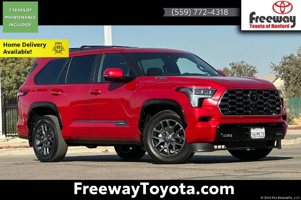 Used 2026 Red Toyota Platinum image 1