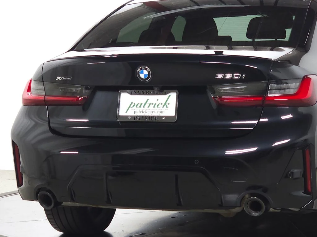 Used 2024 Black BMW 330i xDrive image 9