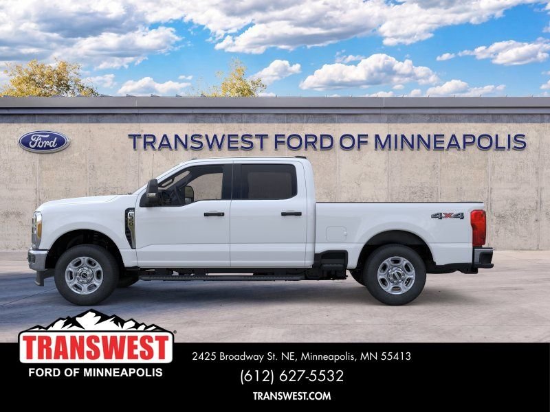 New 2026 Oxford White Ford F-350® XLT image 3