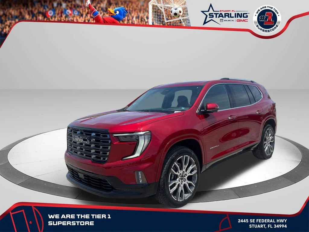 New 2026 Volcanic Red Tintcoat GMC Denali Ultimate image 1