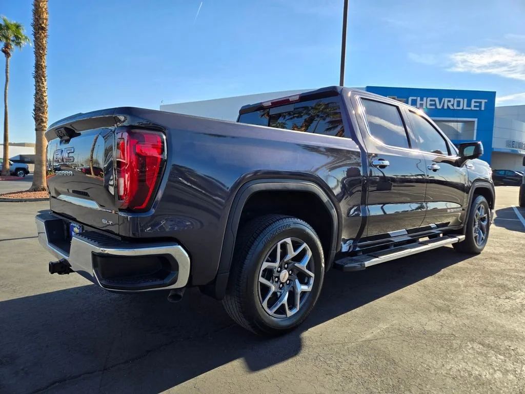 Used 2023 Titanium Rush Metallic GMC SLT image 6