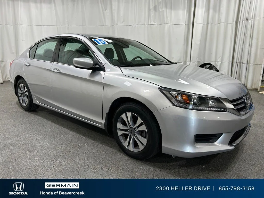 Used 2015 Honda Accord LX with VIN 1HGCR2F38FA170952 for sale in Beavercreek, OH