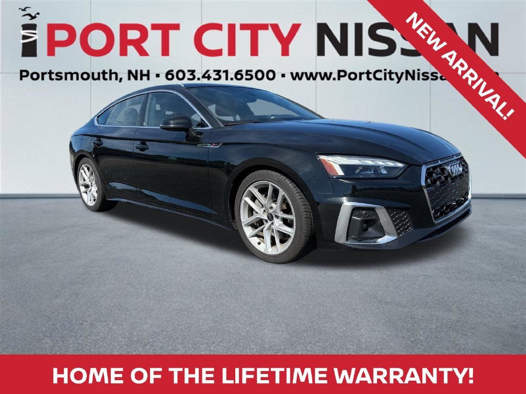 Used 2024 Mythos Black Metallic Audi 45 S line Premium Plus w/b&o audio image 1