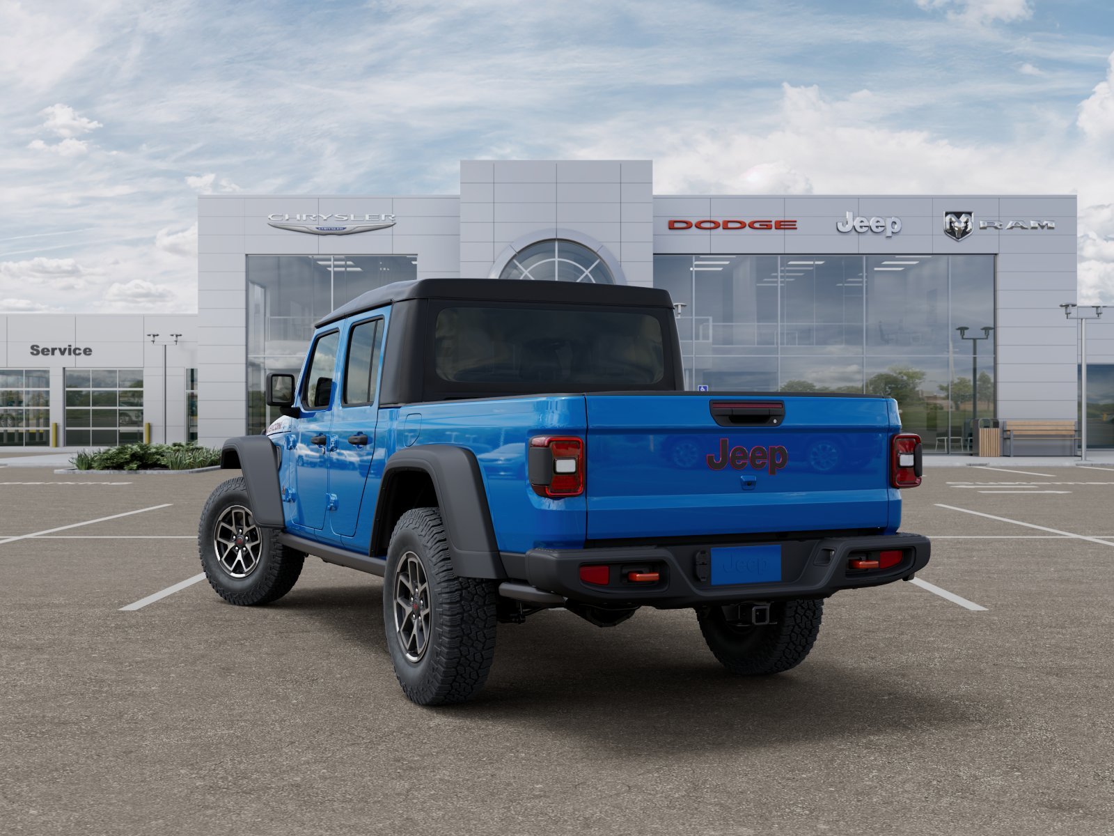 New 2026 Hydro Blue Pearl-Coat Exterior Paint Jeep Rubicon image 32