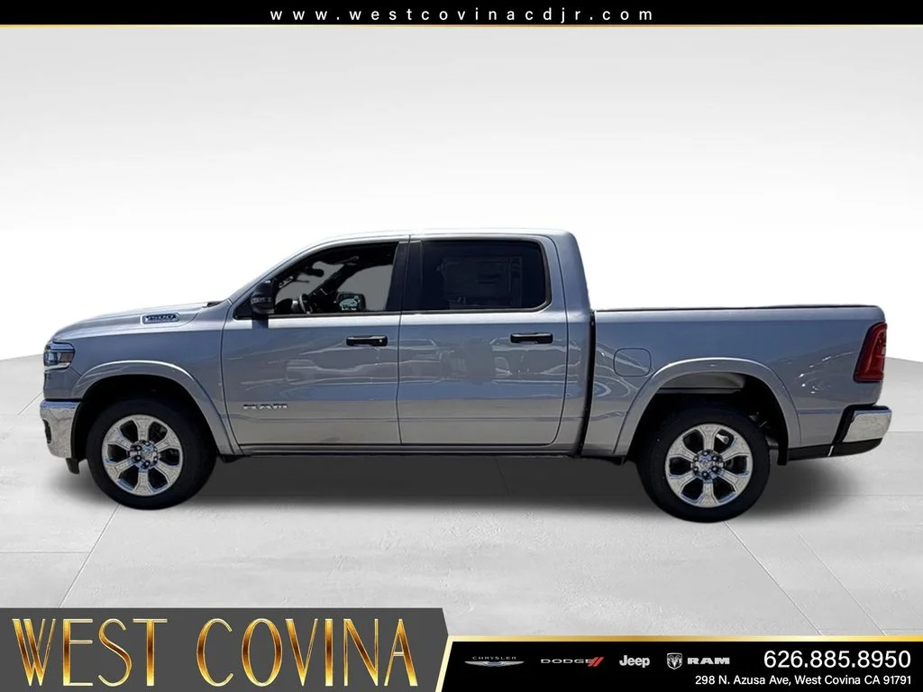 New 2026 Billet Silver Metallic Clear-Coat Exterior Paint RAM Big Horn/Lone Star image 12