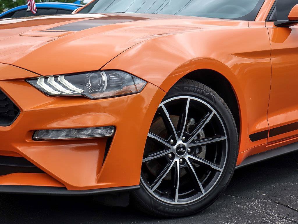 Used 2021 Orange Ford EcoBoost image 4