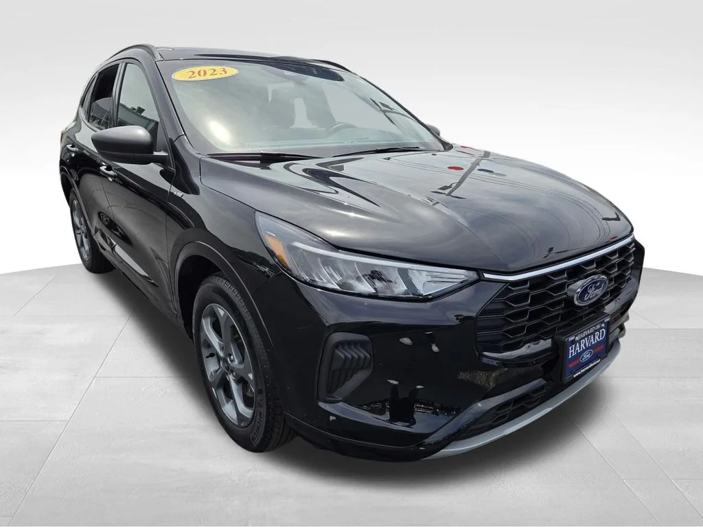 Used 2023 Agate Black Metallic Ford ST-Line image 1