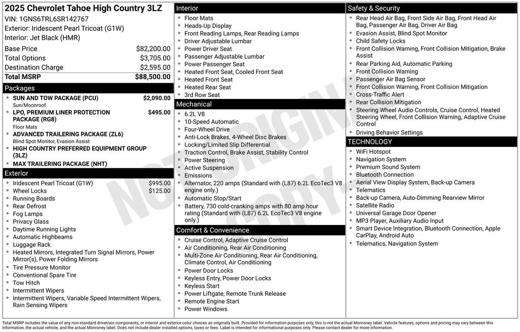 Used 2025 Beige Chevrolet High Country image 27
