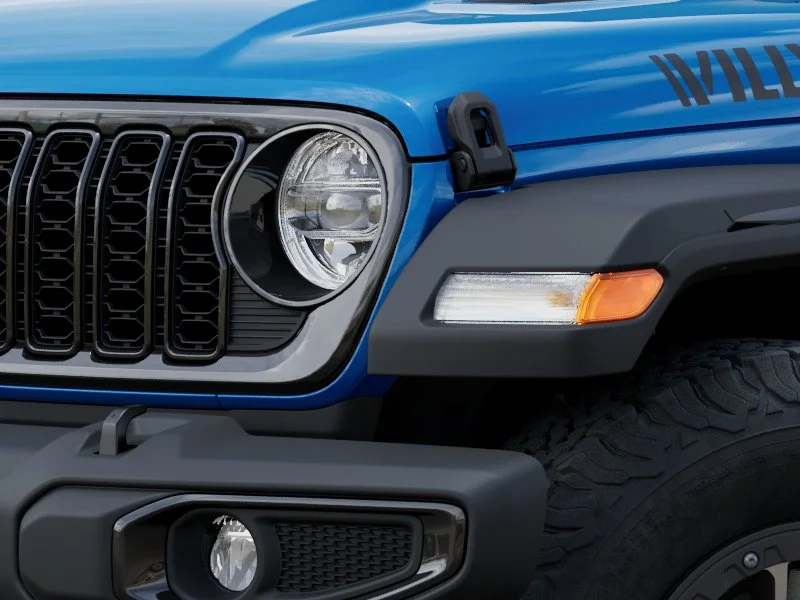 New 2026 Hydro Blue Pearl-Coat Exterior Paint Jeep Willys image 10