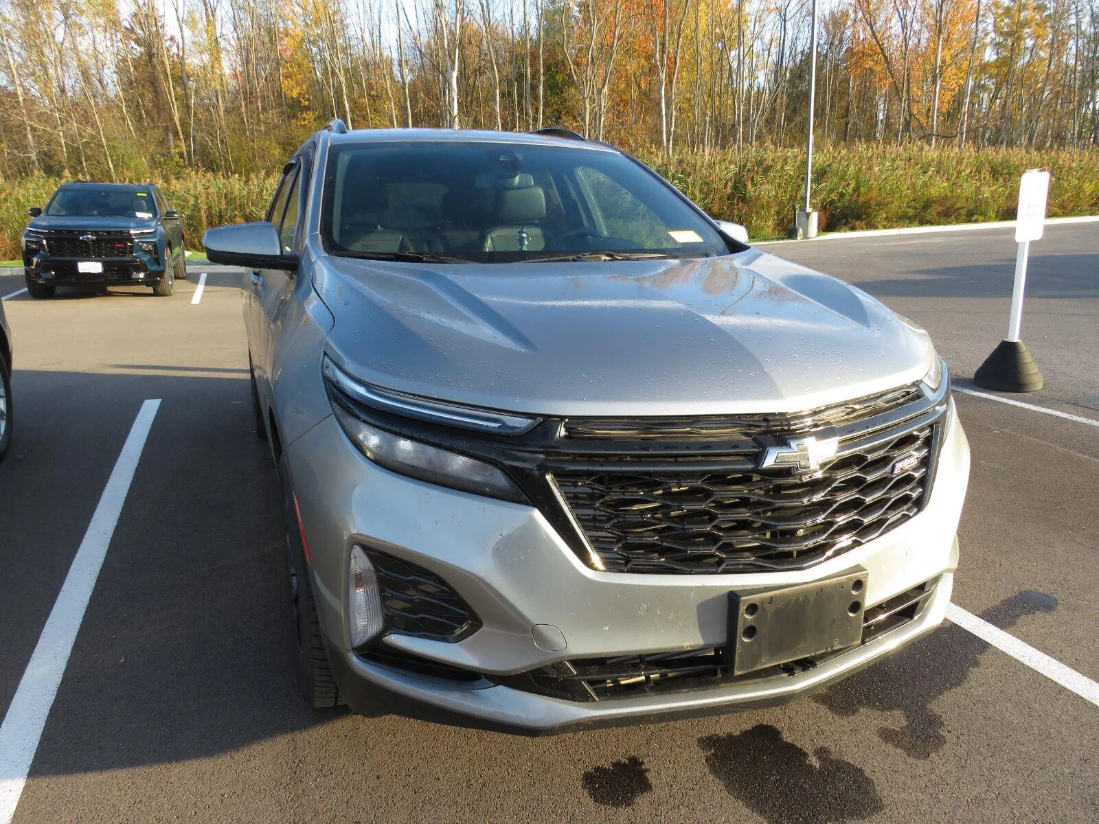 Used 2024 Sterling Gray Metallic Chevrolet RS image 3