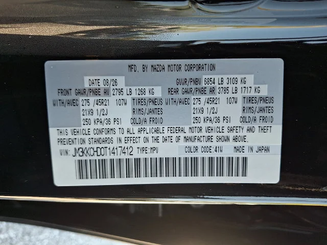 New 2026 Black Mazda 3.3 Turbo Premium image 17