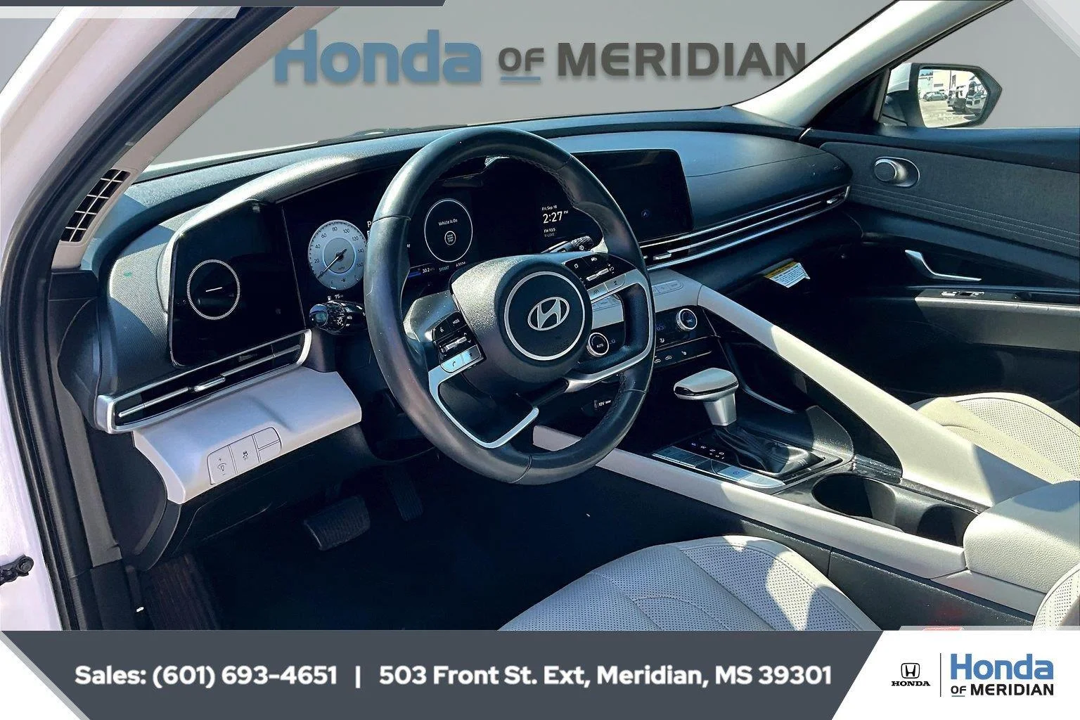 Used 2024 Serenity White Hyundai Limited image 12